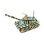 Woodcraft Dřevěné 3D puzzle Velký tank / 154 dílků / od 8 let / Obtížnost: jednoduchá