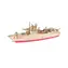 Woodcraft Dřevěné 3D puzzle Torpédoborec 052D / 74 dílků / od 8 let / Obtížnost: jednoduchá
