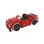 Woodcraft Dřevěné 3D puzzle Červený kabriolet / 54 dílků / od 8 let / Obtížnost: jednoduchá