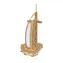Woodcraft Dřevěné 3D puzzle Burdž al-Arab / 65 dílků / od 14 let / Obtížnost: jednoduchá 