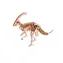 Woodcraft Dřevěné 3D puzzle Parasaurolophus - 31 dílků / od 8 let / Obtížnost: jednoduchá