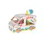 Woodcraft Dřevěné 3D puzzle Zmrzlinářské auto / 100 dílků / od 8 let / Obtížnost: jednoduchá 