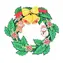 Woodcraft Dřevěné 3D puzzle Vánoční věnec / 37 dílků / od 8 let / Obtížnost: jednoduchá 
