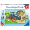 Ravensburger Staveniště a dvůr / 2x12 dílků / od 3 let 