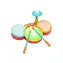 B-Toys Bubenická sada Toy Drum Set / od 2 let
