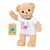 Zapf Creation (834435) Medvídek Baby born bílé oblečení / od narození 