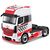 Maisto Custom Rigs-Mercedes-Benz Actros 1851 červeno-bílá / měřítko 1:64 / od 3 let