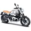Maisto BMW R nine T Scrambler stříbrná / měřítko 1:12 / podstavec / od 3 let
