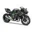 Maisto Kawasaki Ninja H2 R černá / měřítko 1:12 / podstavec / od 3 let