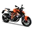 Maisto KTM 1290 Super Duke R oranžová / měřítko 1:12 / podstavec / od 3 let
