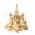 Woodcraft Dřevěné 3D puzzle kostel Petersburg / od 8 let / Obtížnost: střední