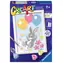 Ravensburger CreArt Létající zajíček s balónky (se třpytivými kamínky) / od 7 let
