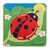 Bigjigs Toys Vkládací puzzle životní cykly berušky / od 2 let