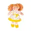 Bigjigs Toys Látková panenka Zoe 28cm / od 0 let