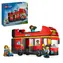 LEGO® City 60407 Červený dvoupodlažní vyhlídkový autobus / Počet dílků: 384 / od 7 let