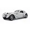 Bburago Buggati Atlantic stříbrná / měřítko 1:24 / od 3 let
