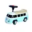 BIG Bobby Car Baby VW T1 modrá / Dětské odrážedlo / nosnost 50 kg / od 2 let