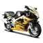 Maisto Suzuki GSX-R600 žlutá / měřítko 1:18 / od 3 let 