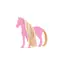Schleich Horse Club 42650 Blond doplňky na ocas a hřívu / od 3 let 