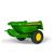 Rollytoys Vlečka za traktor John Deere malá zelená / od 3 let 