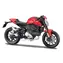 Maisto Ducati Monster červená / měřítko 1:18 / od 3 let 