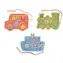 Bigjigs Toys dřevěný magnetický labyrint 1ks oranžová / od 3 let