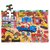 Bigjigs Toys Podlahové puzzle Staveniště / 48 dílků / od 3 let