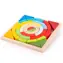 Bigjigs Toys Dřevěné skládací oblouky a trojúhelníky / od 3 let