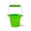Bigjigs Toys Plážový kyblíček zelená / od 12 měsíců