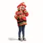Bigjigs Toys Kostým hasič / od 3 let