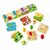 Bigjigs Toys Puzzle s obrázky a čísly / od 18 měsíců