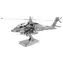 Metal Earth 3D Puzzle Vrtulník AH-64 Apache / 41 dílků / od 14 let