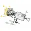 Metal Earth 3D Puzzle Apollo CSM s lunárním modulem / 104 dílků / od 14 let