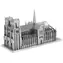 Metal Earth 3D Puzzle Katedrála Notre-Dame / 75 dílků / od 14 let