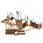 Metal Earth 3D Puzzle Harry Potter: Zasněžený Bradavický hrad / 136 dílků / od 14 let