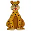 2Kids Toys Dřevěná magnetka velká Leopard