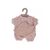 Little Dutch Oblečení na panenku Baby Pink Floral / od 18 měsíců