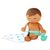 B-Toys Panenka plyšová do vany kluk Lulla Baby Light Brown Hair / od 2 let