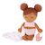B-Toys Panenka plyšová do vany Lulla Baby LIght Brown Hair / od 2 let
