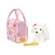 Pucci Pups Pejsek bílý v kabelce Pink Crown Glam Bag / od 3 let