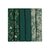 KikkaBoo Pleny mušelínové 30x30 cm 6ks Secret Garden Green