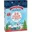 EUROGRAPHICS Puzzle Adventní kalendář: Vánoční vesnice / 24x50 dílků / od 6 let