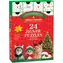 EUROGRAPHICS Puzzle Adventní kalendář: Vánoční vousky / 24x50 dílků / od 6 let