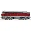 Roco 7300028 Dieselová lokomotiva T 478 1184 Bardotka ČSD / měřítko H0 (1:87) / 190mm / rádius 358mm / od 15 let