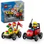 LEGO® City 60458 Závodní balíček: Rozvoz pizzy vs. hasičské auto / Počet dílků: 70 / od 5 let