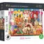 Trefl - Puzzle - UFT Cuteness Overload: Pejsi před cukrárnou / 1000 dílků / 68.3 x 48 cm / věk 12+
