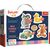 Trefl - Puzzle - Baby puzzle: Dobrou noc, Treflíci 4v1 / 3|4|5|6 dílků / věk 2+
