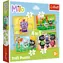 Trefl - Puzzle - Milo 4v1 / 12|15|20|24 dílků / 28.5 x 20.5 cm / věk 7+