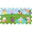 Trefl - Puzzle - Pěnové puzzle Prasátko Peppa / 117 x 60 cm / 28.5 x 28.5 x 1.5 cm / věk 2+ 