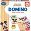 EDUCA Dřevěné domino Mickey a Minnie / 28 dílků / od 3 let